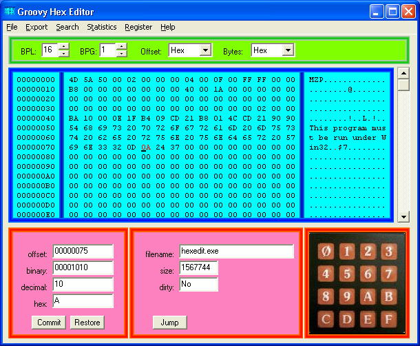 free hex editor